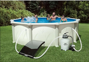 Blue Wave NS6028 SolarPRO Curve Solar Heater for Above Ground Pools